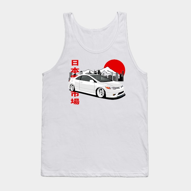 Honda Civic SI Tank Top by Rebellion Store